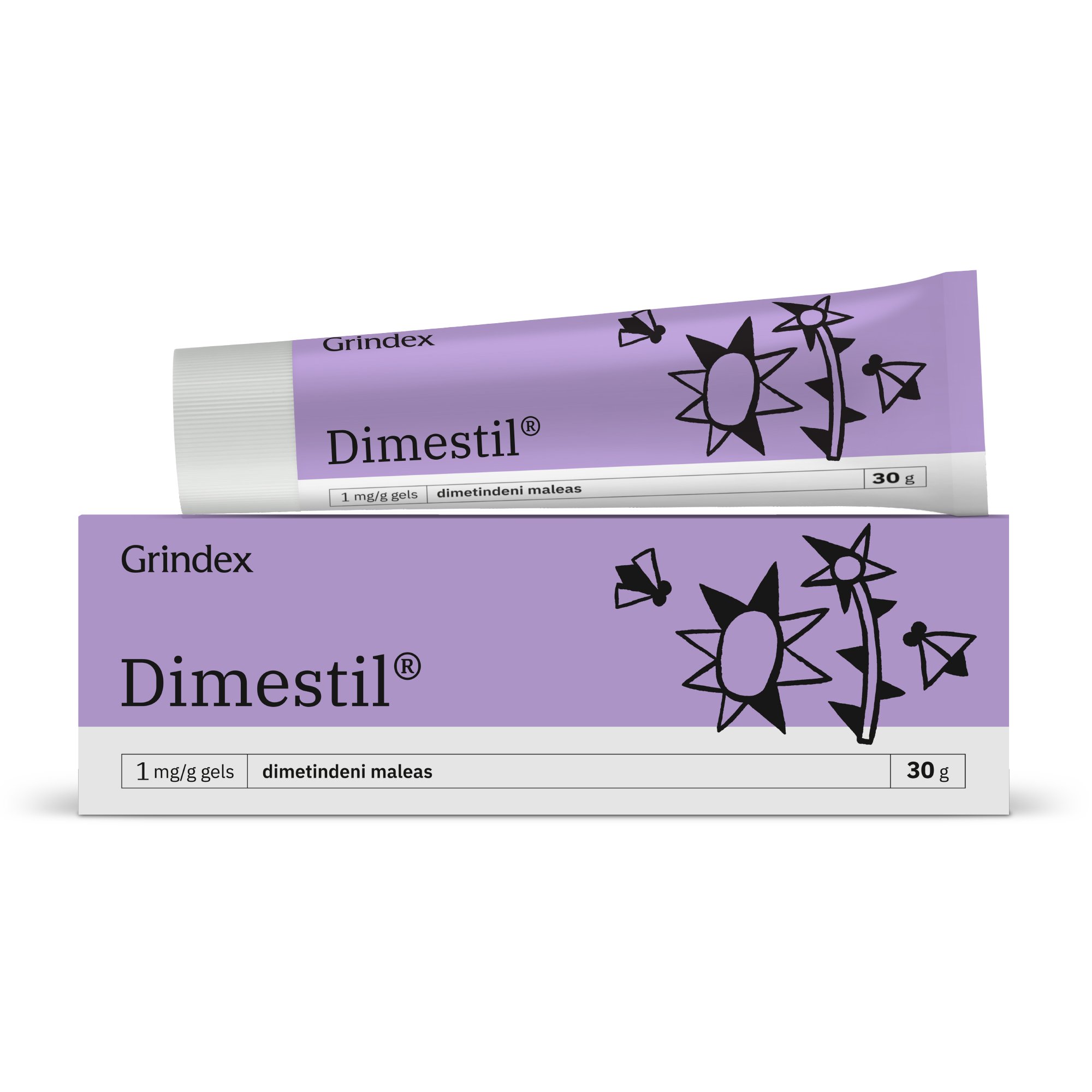 DIMESTIL 1mg/g gels 30 g