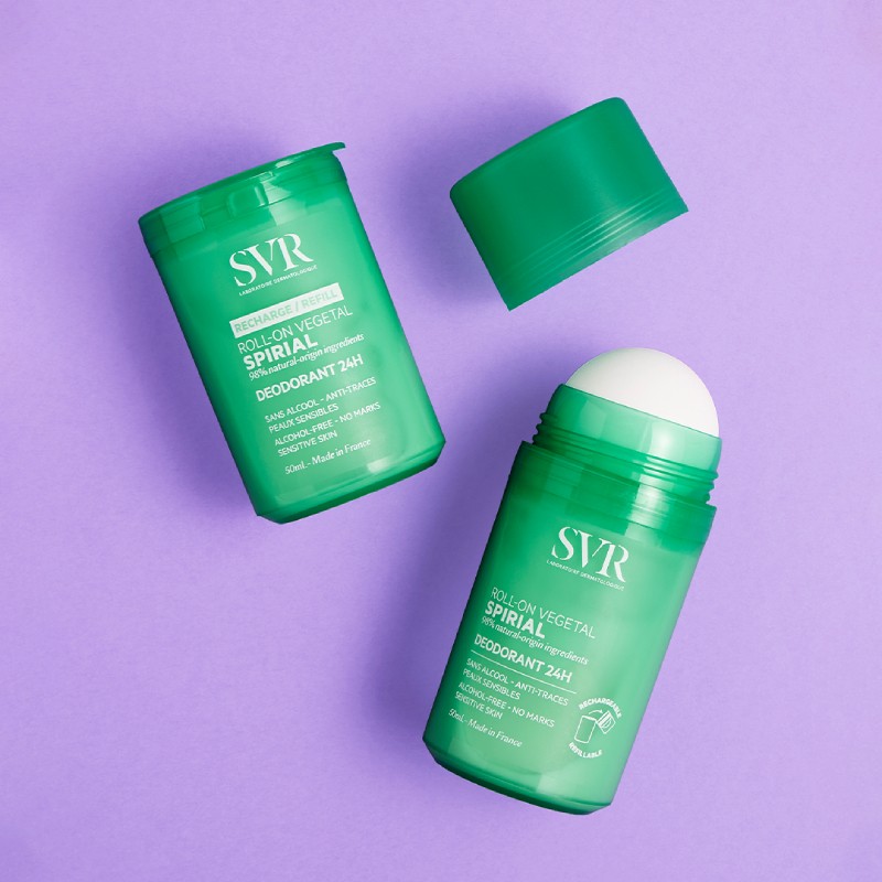 SVR Spirial Vegetal Roll-On 24h dezodorants 50 ml