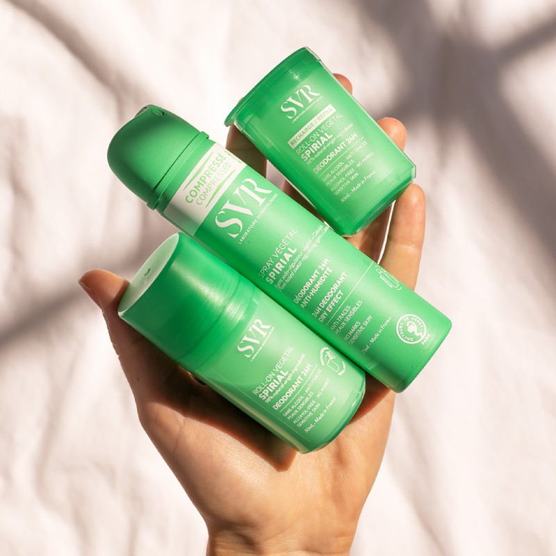 SVR Spirial Vegetal Roll-On 24h dezodorants 50 ml