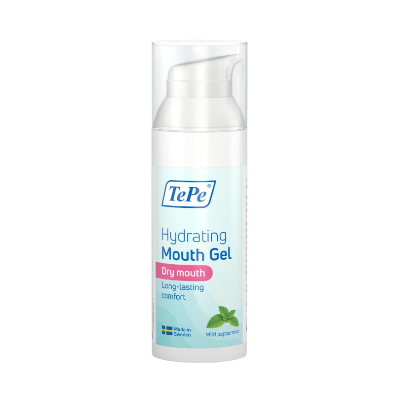 TEPE gels jutīgai un sausai mutei ar piparmētru garšu 50 ml