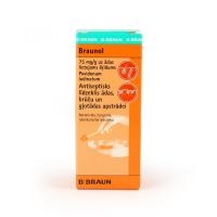Braunol 75 mg/g uz ādas lietojams šķīdums 30 ml  