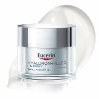 EUCERIN Hyaluron-Filler +3x Effect pretnovecošanās dienas sejas krēms ar SPF 15 sausai ādai 50 ml