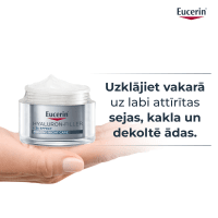 EUCERIN Hyaluron-Filler +3x Effect nostiprinošs nakts sejas krēms 50ml