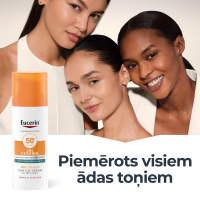 EUCERIN Sun Oil Control Dry Touch SPF50+ sauļošanās gelkrēms 50 ml