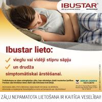 IBUSTAR 400 mg apvalkotās tabletes N10