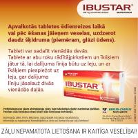 IBUSTAR 400 mg apvalkotās tabletes N10