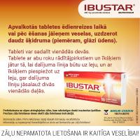 IBUSTAR 400 mg apvalkotās tabletes N10