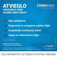 LIOTON 1000SV/g gels 100 g  
