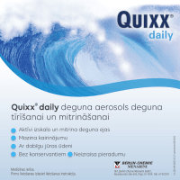 QUIXX Daily deguna aerosols 100 ml  