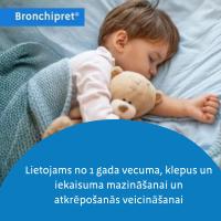 BRONCHIPRET TI 150 mg/15 mg/1 g šķidrums iekšķīgai lietošanai 100 ml
