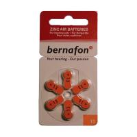 BERNAFON dzirdes aparātu baterijas Nr.13 N6