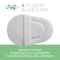 ULTRA PORE acu plāksteris pašlīmējošais 5.7x8.2 N1