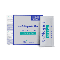 BIOFARMACIJA BIOMAGNIS B6 Premium + B6, B12, Zn pulveris N28