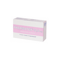 PHARMATEX 18,9mg Pesāriji N10