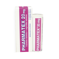 PHARMATEX 20mg vaginālās tabletes N12