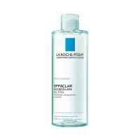 LA ROCHE-POSAY Effaclar attīrošs micelārais ūdens taukainai/jutīgai ādai, ar tendenci uz akni 400 ml