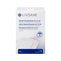 LIVSANE sterils pārsējs 10x15 cm N5