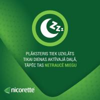 Nicorette invisipatch 15 mg/ 16 h transdermāls plāksteris N7