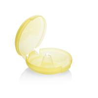 MEDELA Contact silikona krūšu galu aizsargi ar plastmasas uzglabāšanas trauciņu L izmērs N2