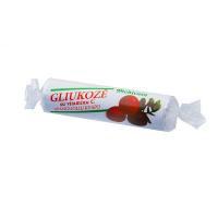 Glikoze ar vitamīnu C ar aromatizētāju - dzērvene 10 tabletes