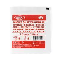 OLKO 8 kārtu marles salvetes 7,5 x 7,5cm, N5