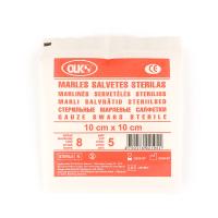OLKO 8 kārtu marles salvetes 10 x 10 cm N5