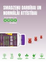 LYL Krill Oil KID, želejas lācīši, N30