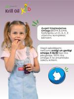 LYL Krill Oil KID, želejas lācīši, N30