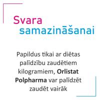 ORLISTAT Polpharma 60 mg cietās kapsulas N42