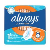 ALWAYS Ultra Day Normal higiēniskās paketes N10