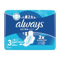 ALWAYS Ultra Day Super Extra higiēniskās paketes N7