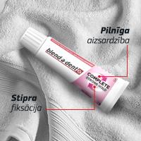 BLEND-A-DENT Complete protēžu fiksācijas krēms, bez garšas 47g