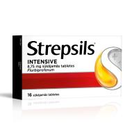 STREPSILS Intensive 8,75mg sūkājamās tabletes N16
