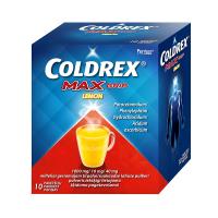 COLDREX MaxGrip Lemon 1000 mg/10 mg/40 mg  pulveris N10