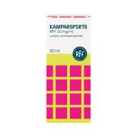 RFF Kamparspirts 20 mg/ml uz ādas lietojams šķīdums 90 ml