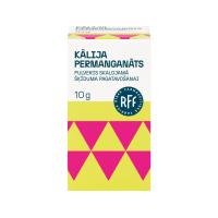 RFF Kālija permanganāts, pulveris skalojamā šķīduma pagatavošanai 10 g