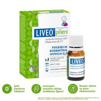 LIVEO pilieni pienskābo un bifidobaktēriju suspensija eļļā 8 ml