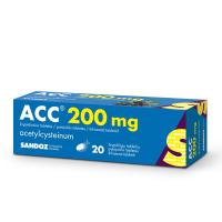 ACC 200mg putojošās tabletes N20