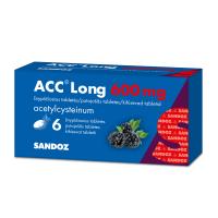 ACC Long 600 mg putojošās tabletes N6