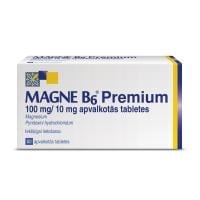 MAGNE B6 Premium (Magnijs) 100mg/10 mg apvalkotās tabletes N60