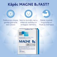 MAGNE B6 Fast (Magnijs) mutē šķīstošas granulas N20