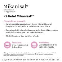 Mikanisal 20 mg/g šampūns 60 g