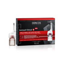VICHY DERCOS AMINEXIL ampulas pret matu izkrišanu vīriešiem, 6 ml x N21