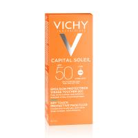 VICHY Capital Soleil Dry Touch sejas saules aizsargfluīds norm/tauk. ādai SPF50+ 50 ml