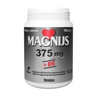 VITABALANS Magnijs 375mg + B6 tabletes N180