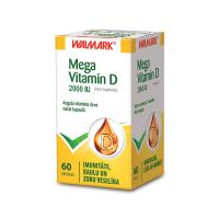 WALMARK MEGA Vitamin D 2000 IU kapsulas N60