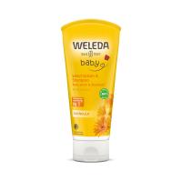 WELEDA BABY kliņģerīšu šampūns un mazgāšanās līdzeklis, 200 ml