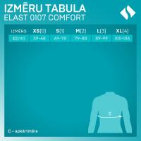 TONUS ELAST 0107 medicīniskais elastīgais stājas korektors (ortoze), krustveidīgs, M