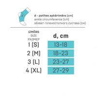 TONUS ELAST 0310 medicīniskais elastīgais apsējs no neoprēna (ortoze) pēdas locītavas fiksācijai, NR.2 (M)