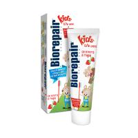 BIOREPAIR Kids zobu pasta zemeņu 0-6g. 50ml